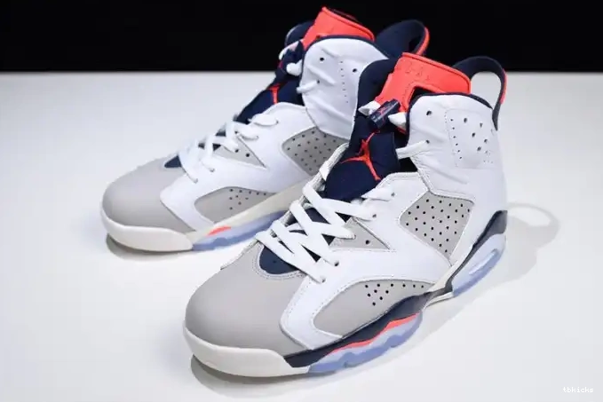Cheap TB Jordan 23-Neutral Infrared Grey-Sail 384664-104 White Tinker Air Retro 6 0520
